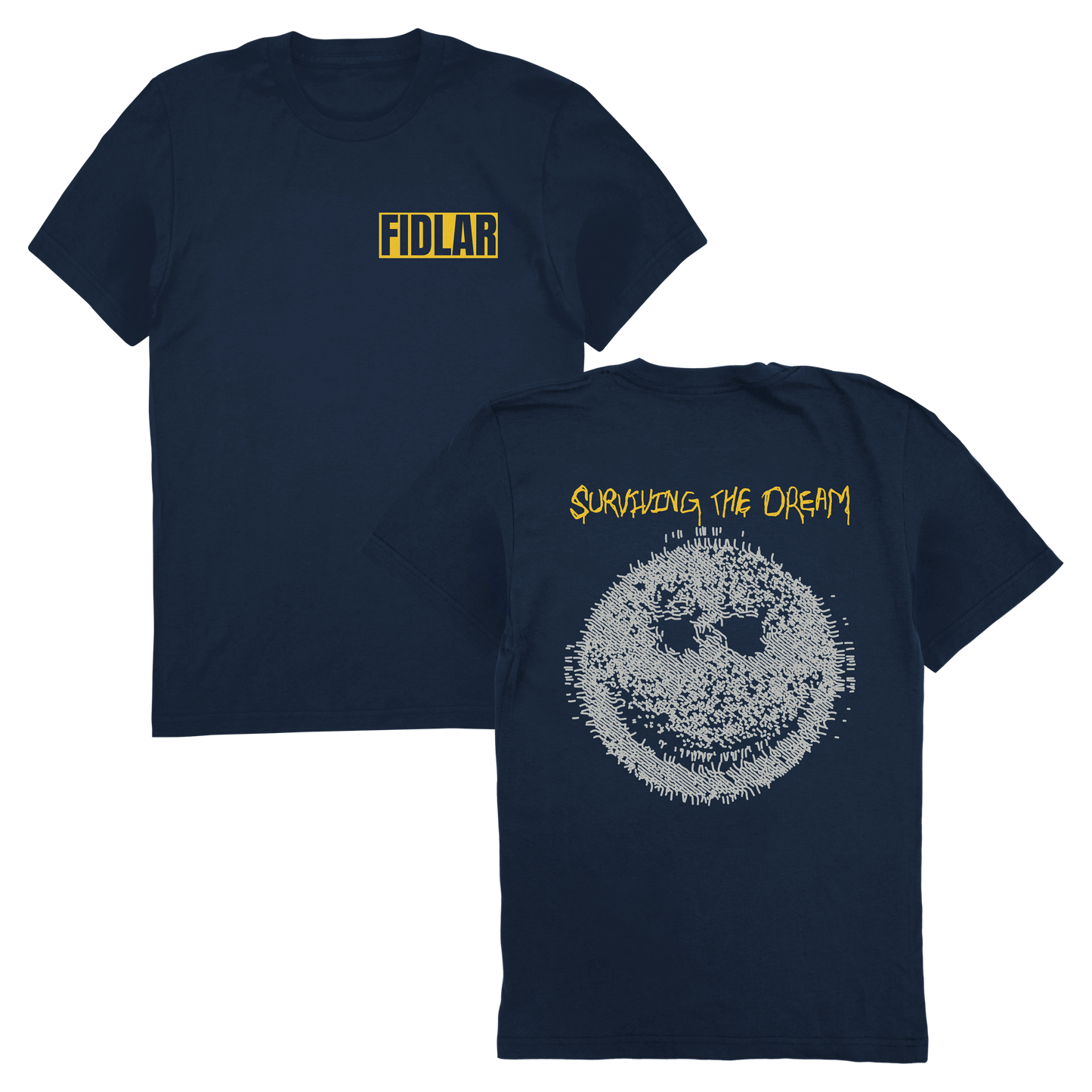 Smiley Tee (Navy)