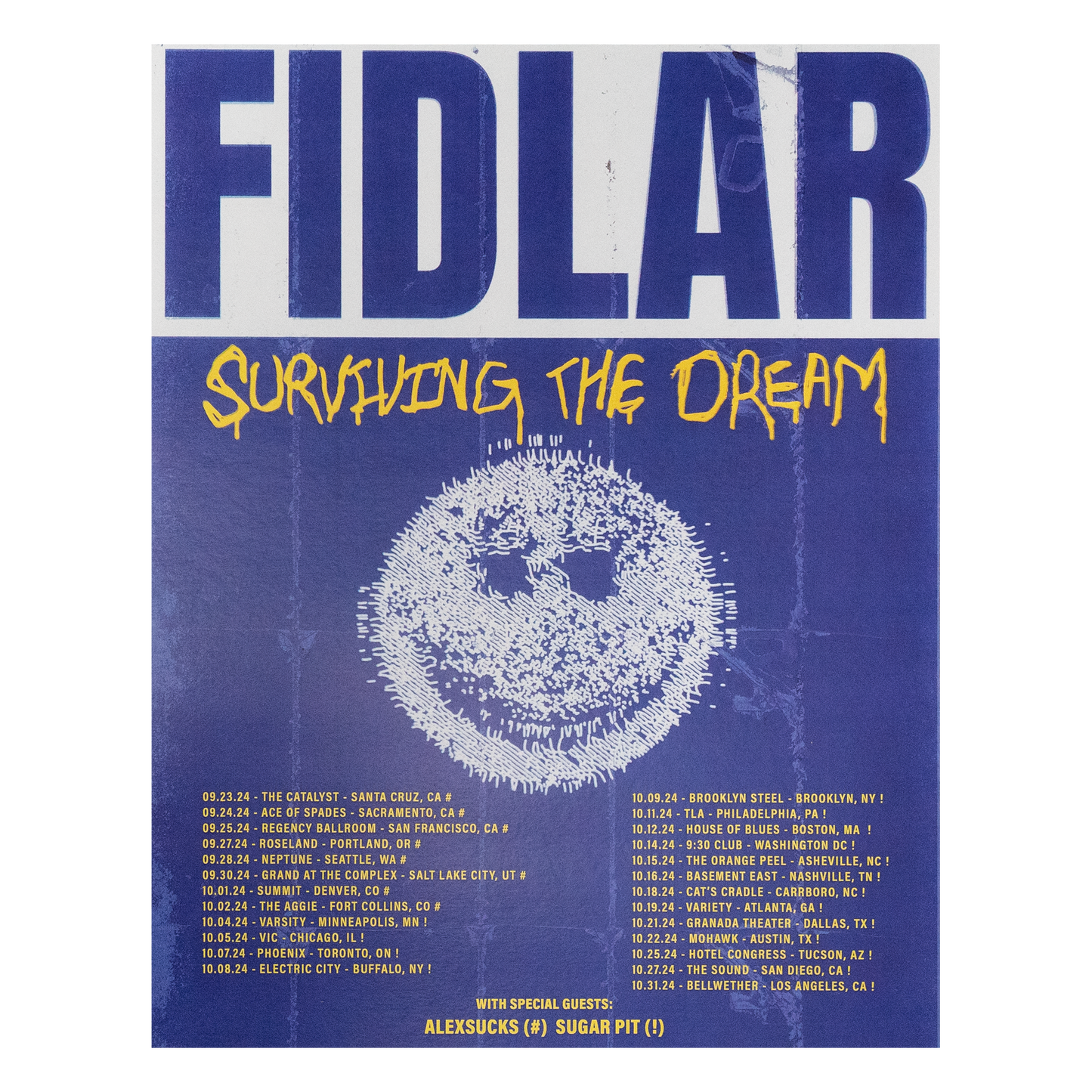 Surviving the Dream Tour Poster